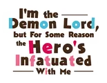 Logo for I'm the Demon Lord, but For Some Reason the Hero's Infatuated With Me