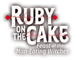 Logo for Ruby on the Cake: Feast of the Man-Eating Witches