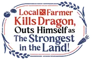 Logo for Local Farmer Kills Dragon, Outs Himself as The Strongest in the Land!