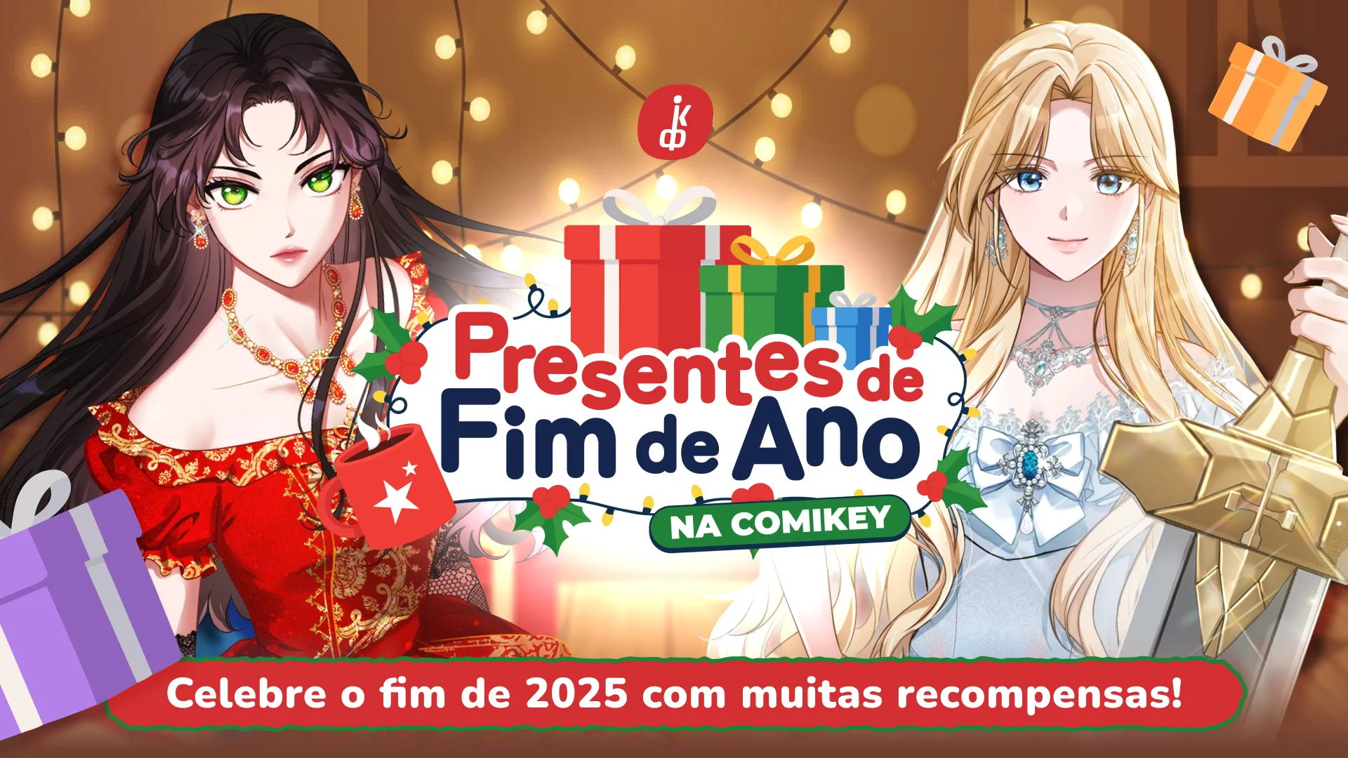 Presentes de Fim de Ano Comikey