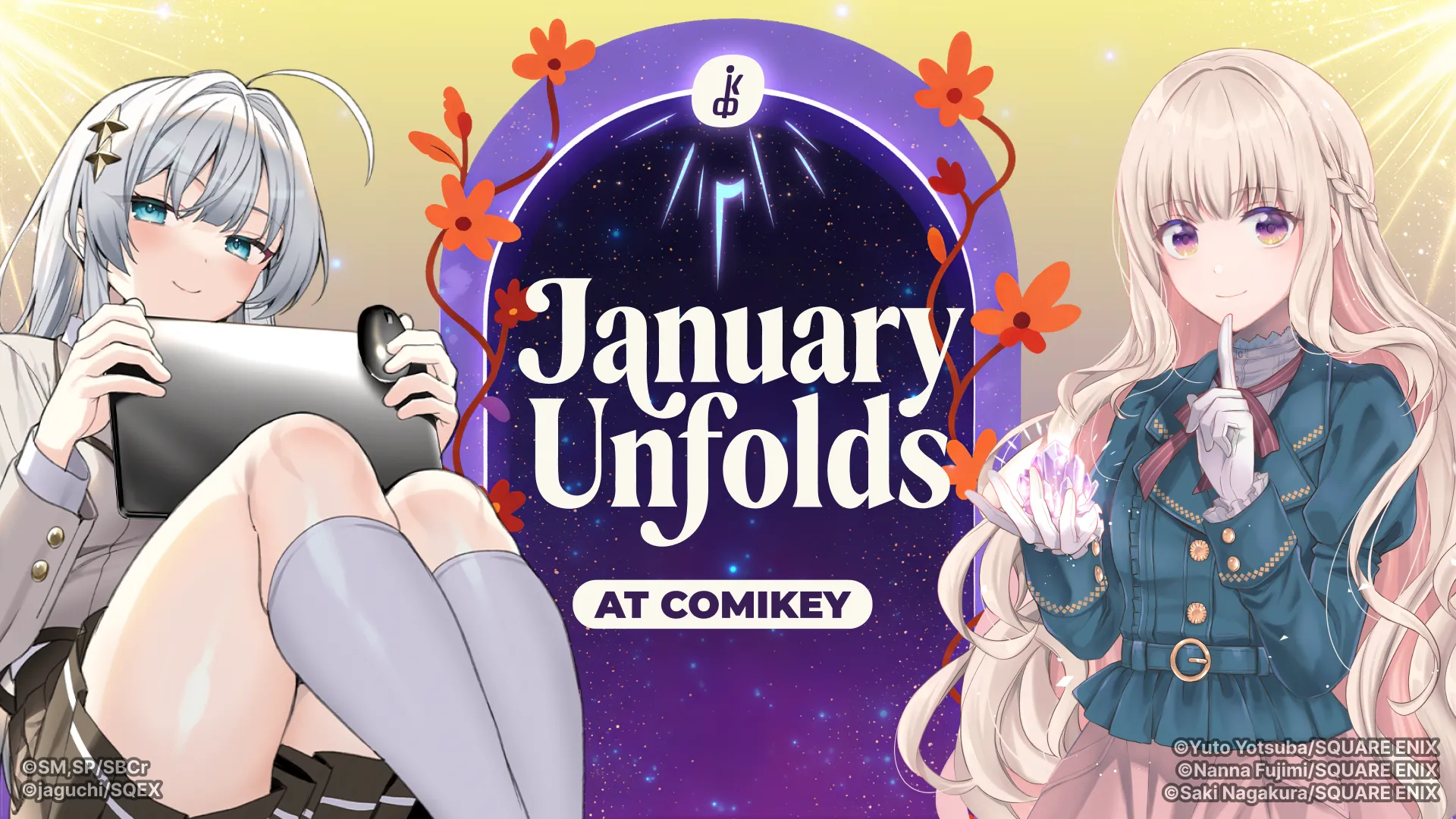 January Unfolds at Comikey