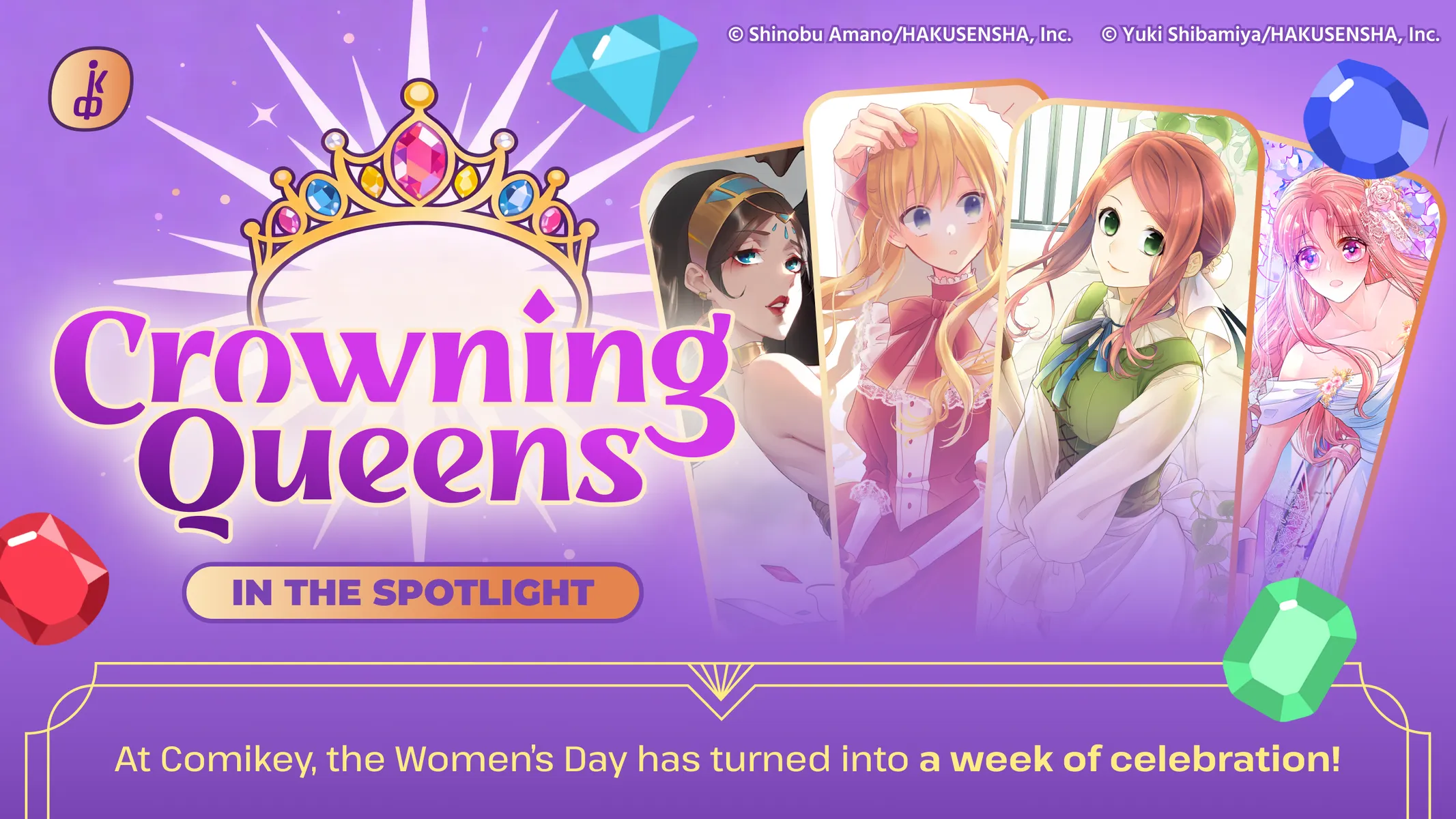 Crowning Queens at Comikey