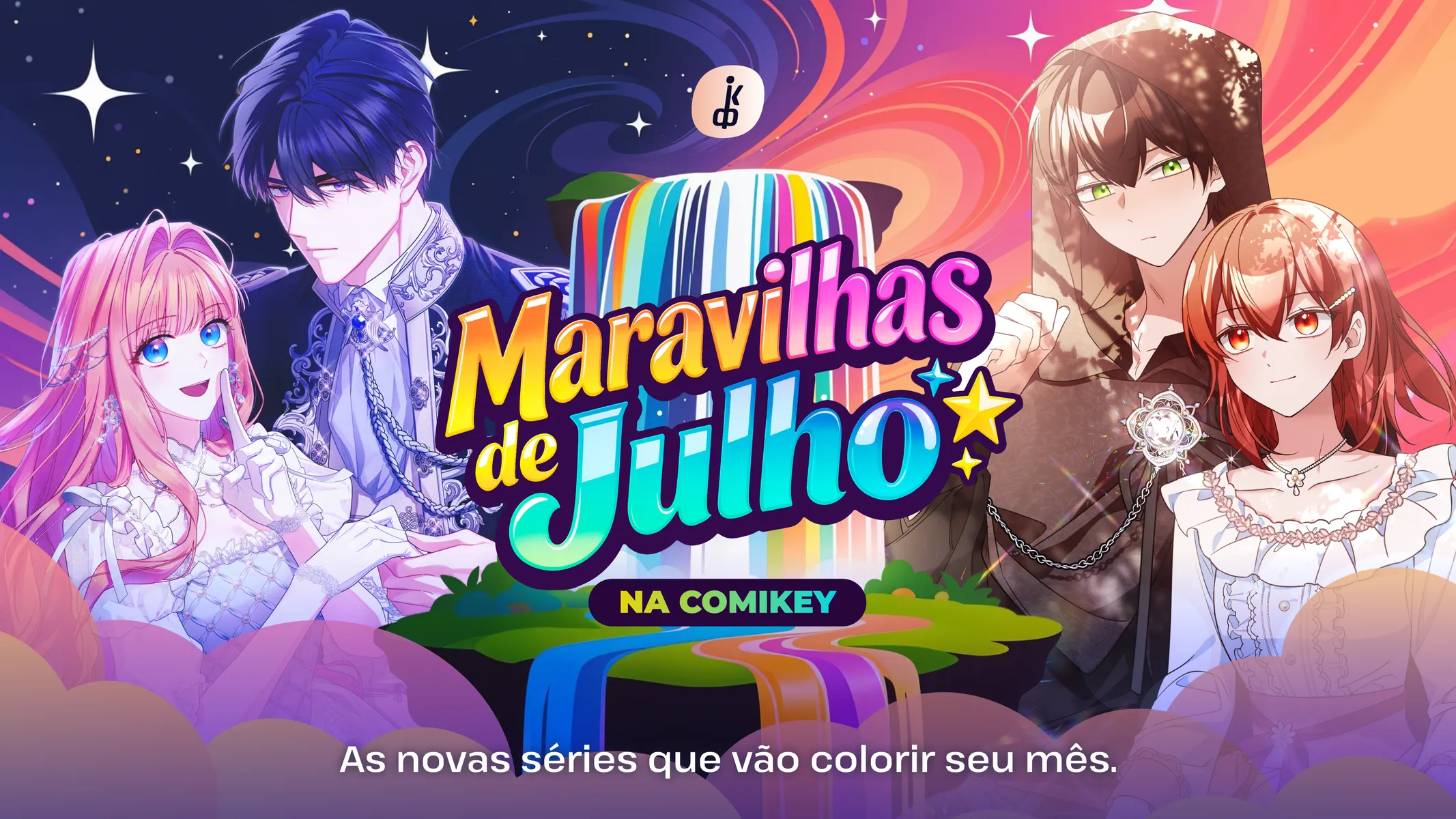 Maravilhas de Julho na Comikey