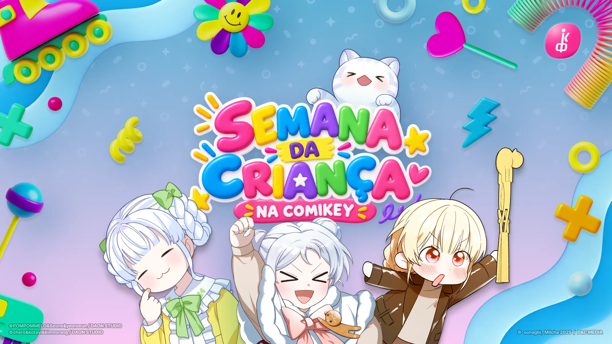 Semana da Criança na Comikey