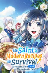 Cover for The Saint's Modern Recipes for Survival: Cooking to Avoid Death by My Husband's Fans!