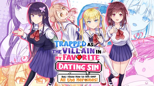 Wallpaper for Trapped as the Villain in My Favorite Dating SIM: But I Know How to Win over All the Heroines!