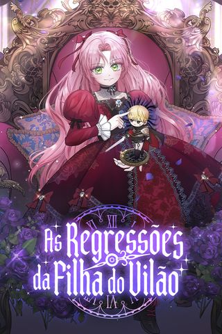 Cover for As Regressões da Filha do Vilão