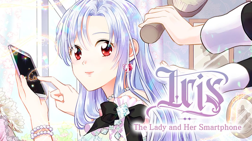 Iris The Lady And Her Smartphone Scan Vf