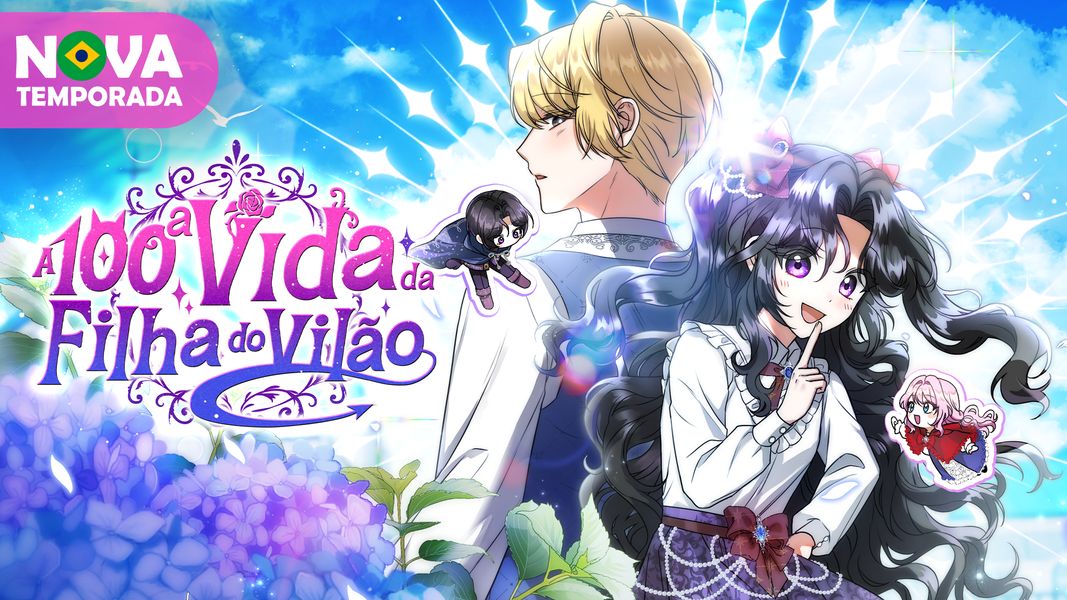 A 100ª Vida da Filha do Vilão (Webtoon) - Comikey Brasil